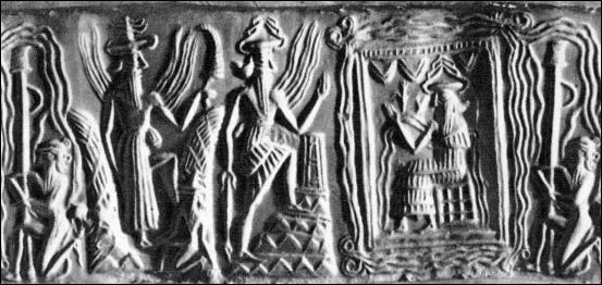 EA-Enki en el Abzu